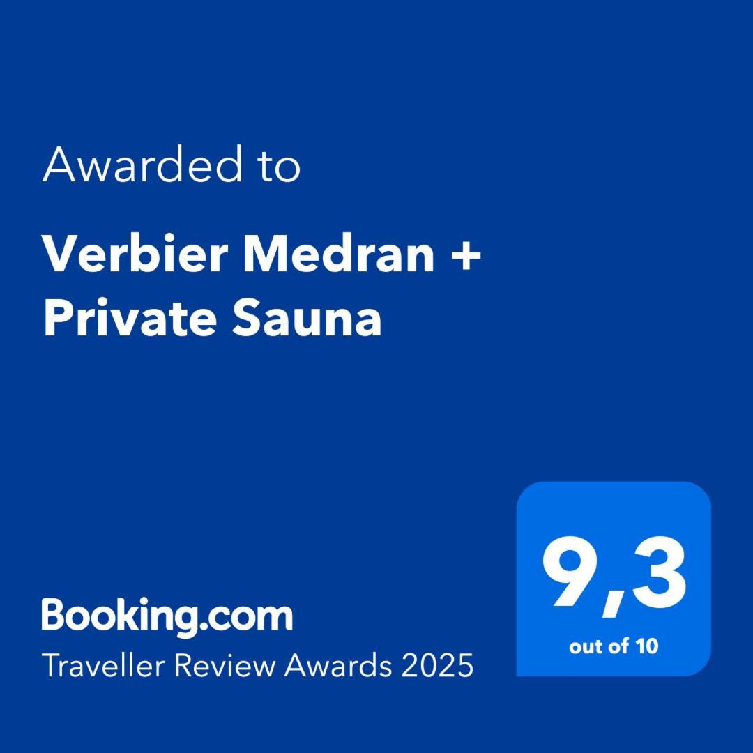 Verbier Medran + Private Sauna المظهر الخارجي الصورة
